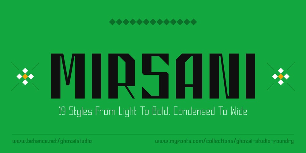 Mirsani font