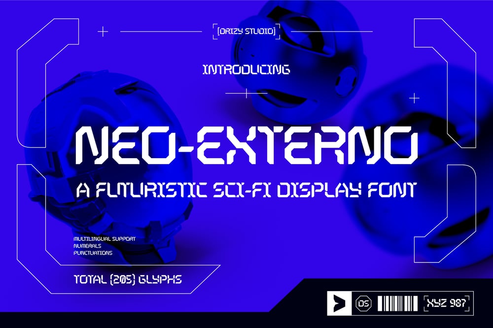 Neo Externo font