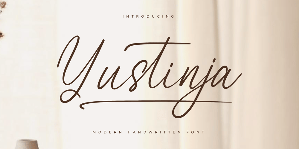 Yustinja font
