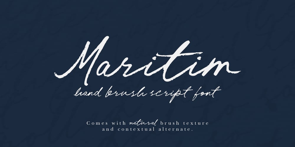 Maritim font