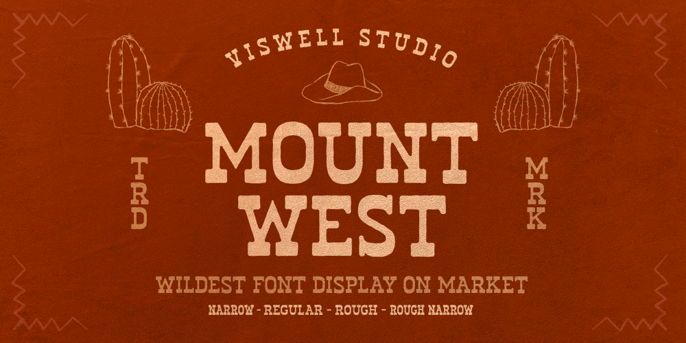 Mount West font