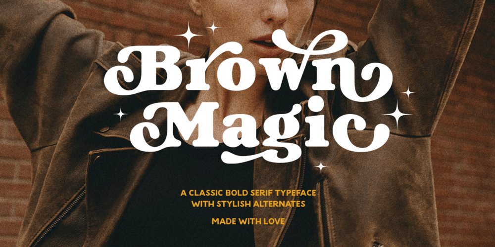 Brown Magic font