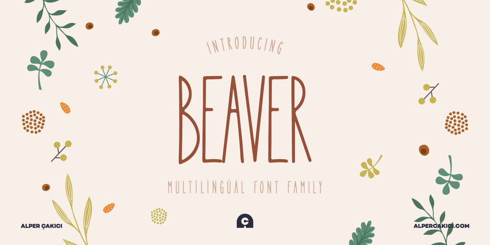 Beaver font