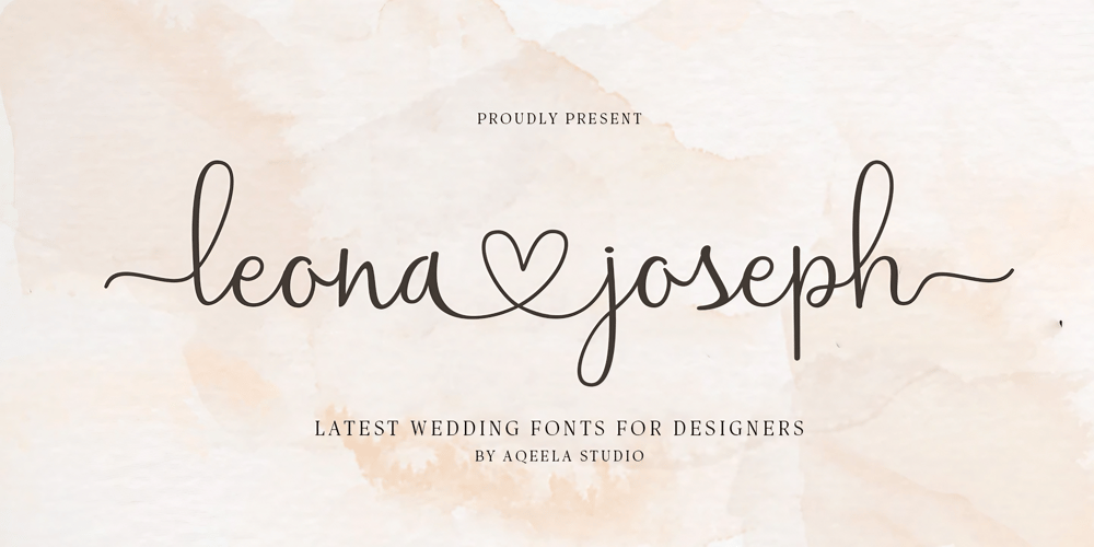 Leona Joseph font