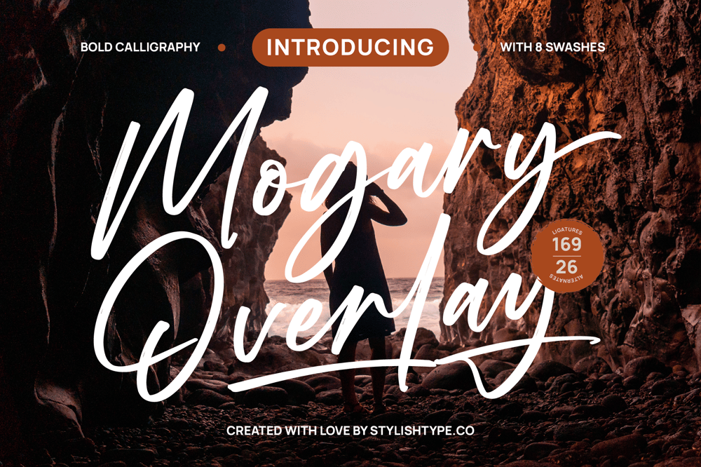 Mogary Overlay font