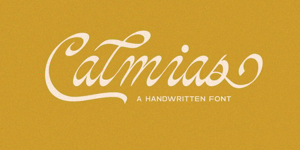 Calmias font