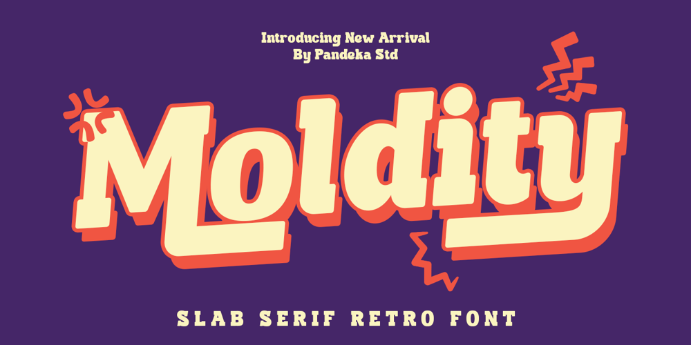 Moldity font