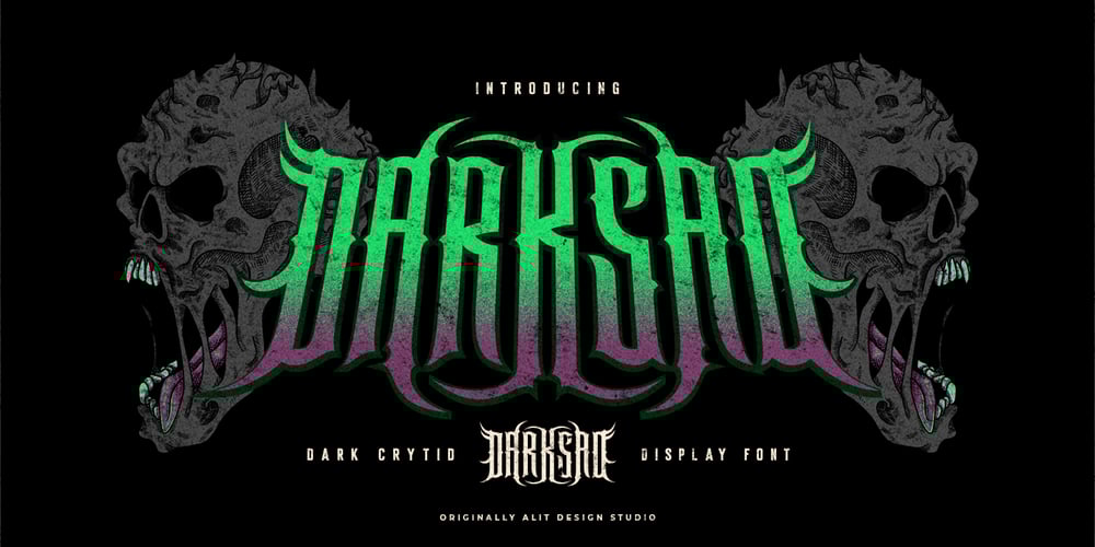 Darksad font