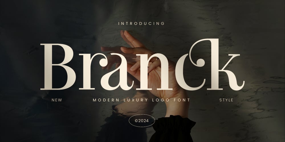 Branck SS font