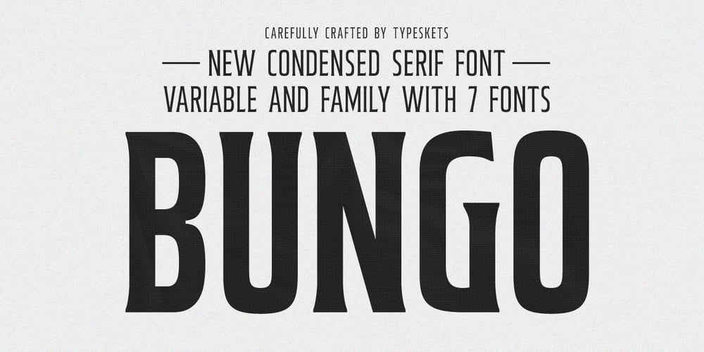 Bungo font