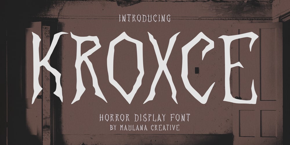 MC Kroxce font