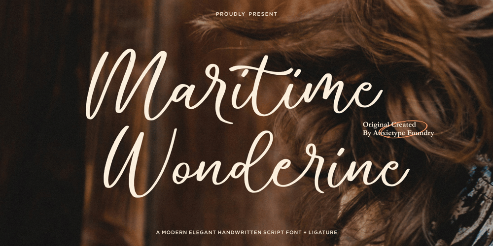 Maritime Wonderine font