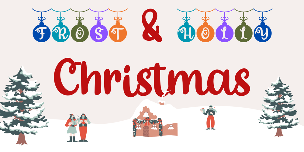 Frost and Holly Christmas font