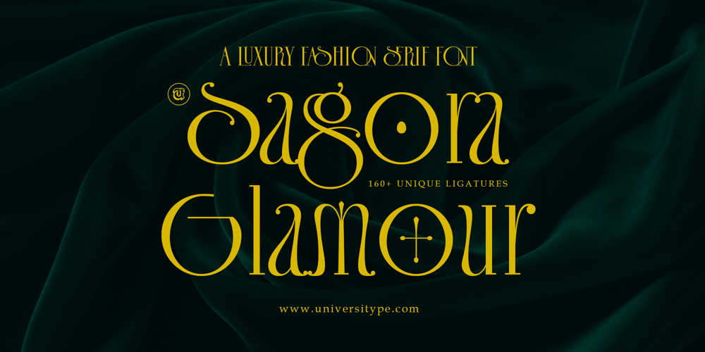 UT Sagora Glamour font