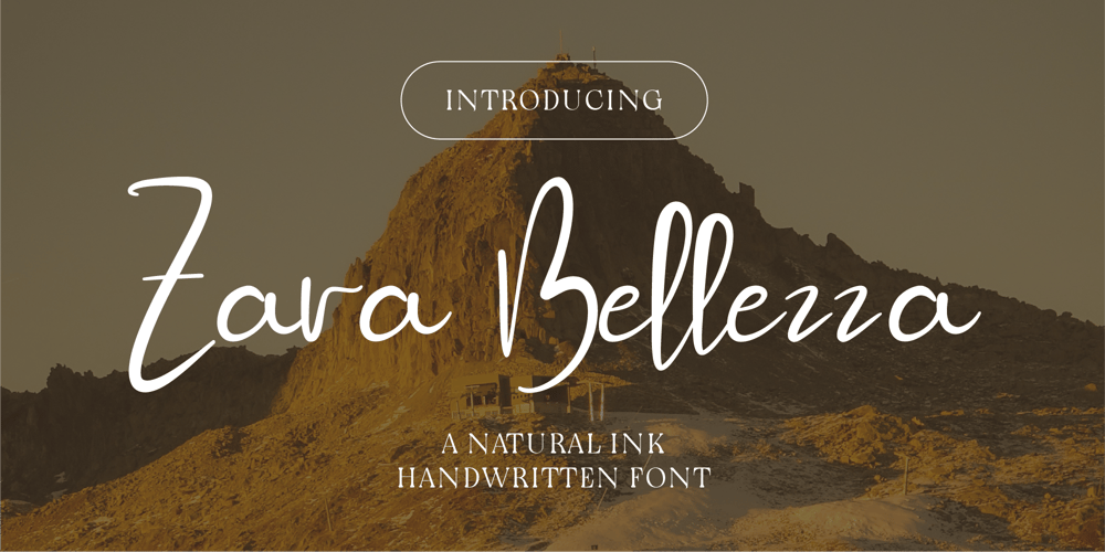 CF Zara Bellezza font
