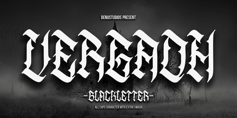 Vergaoh font