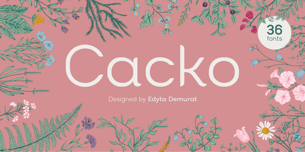 Cacko font