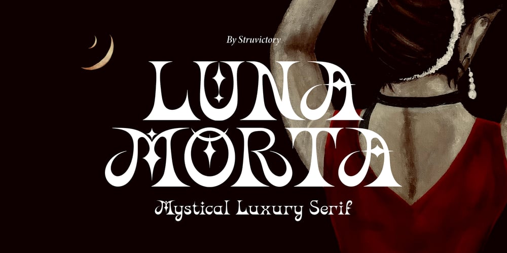 Luna Morta Mystical font