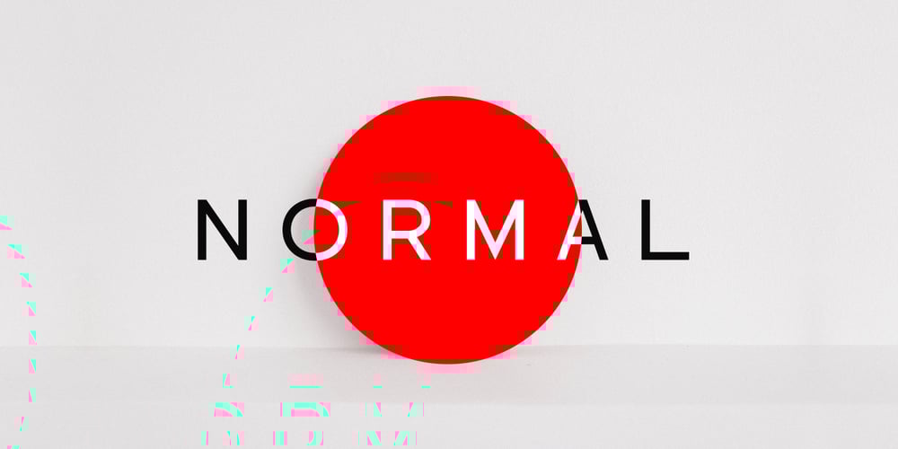 Normal font