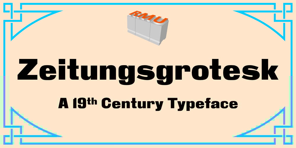 Zeitungsgrotesk font