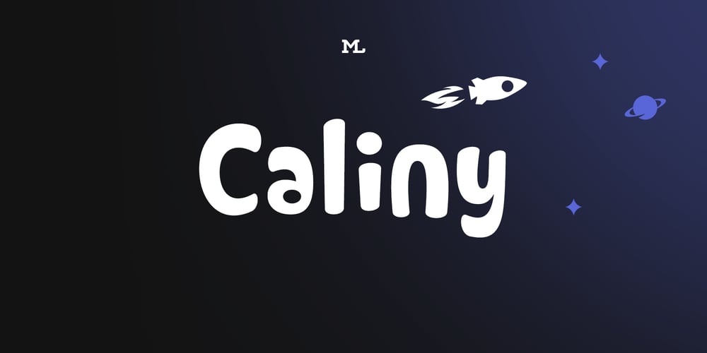 Caliny font