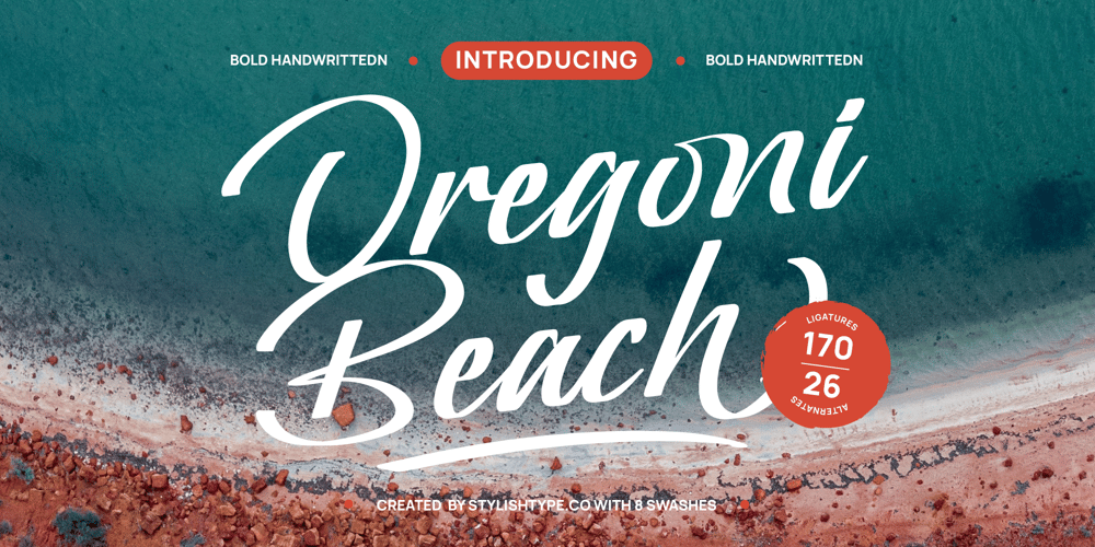 Oregoni Beach font
