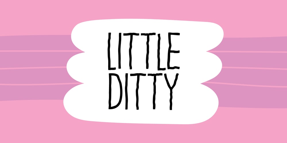 Little Ditty font