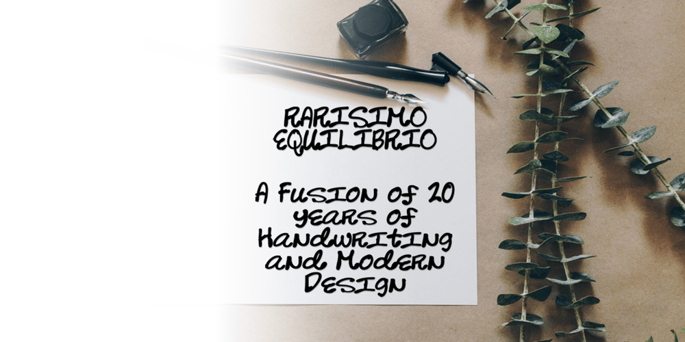Rarisimo Equilibrio font