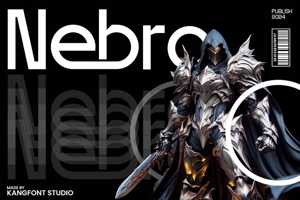 Nebro font