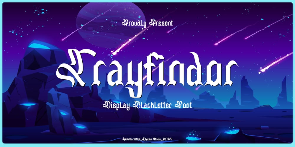 Trayfindor font