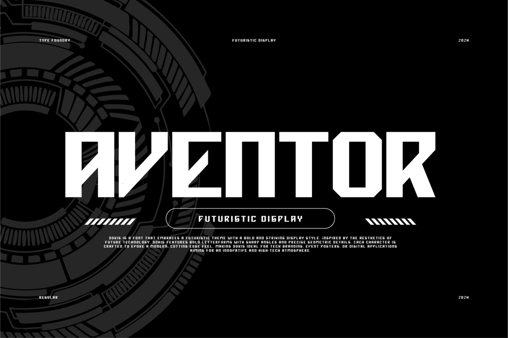 Aventor font