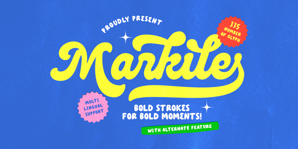 Markile font
