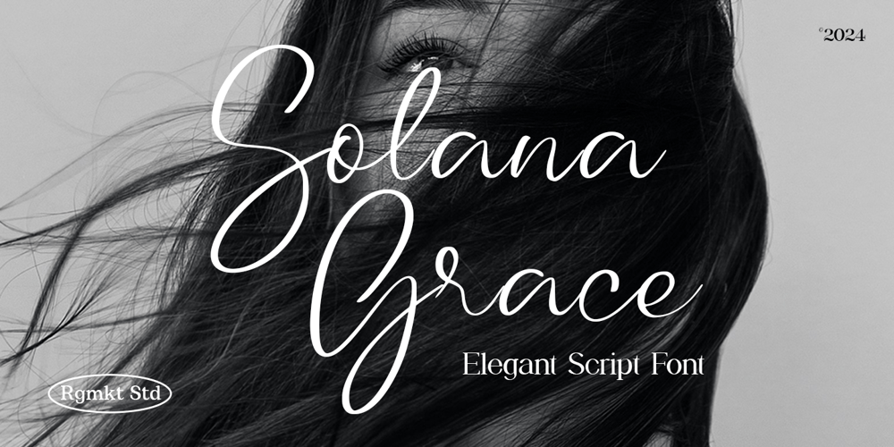 Solana Grace font