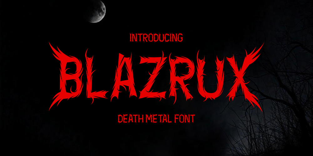 Blazrux font