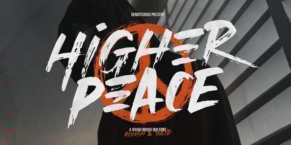 Higher Peace font