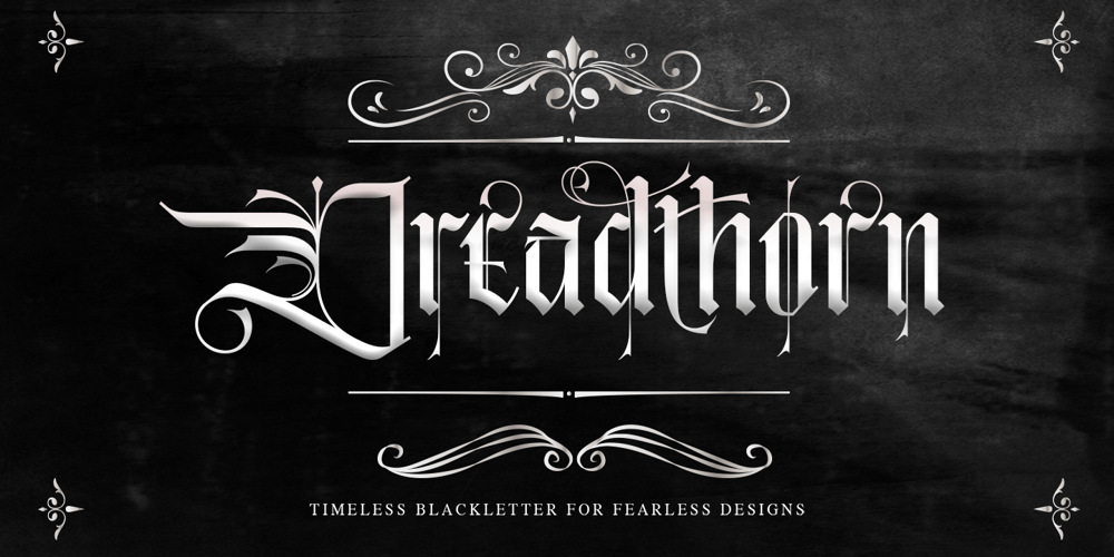 Dreadthorn font
