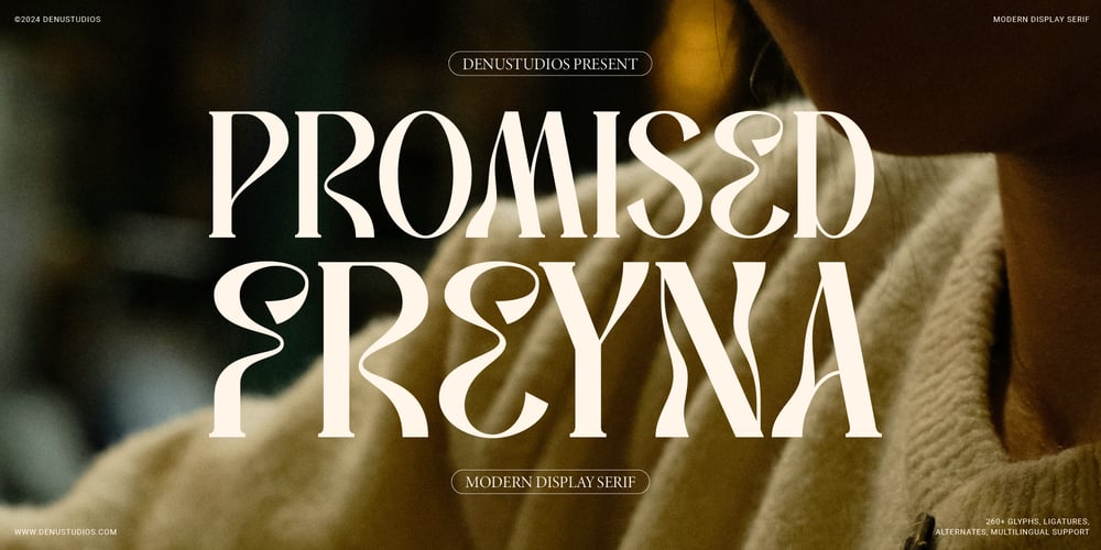 Promised Freyna font