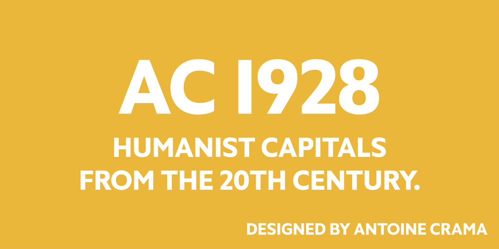 AC 1928 font