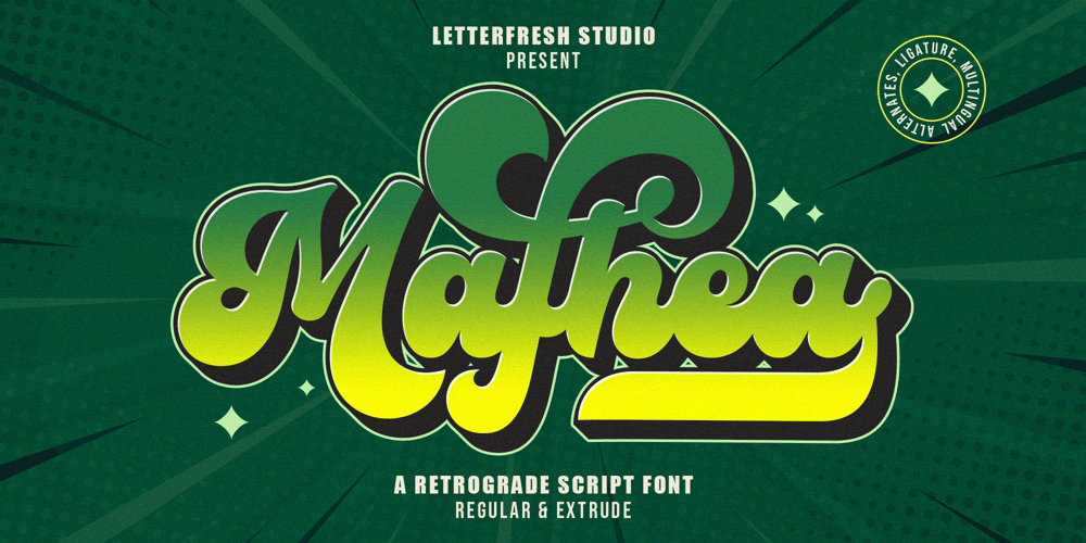 Mafhea Vintage font