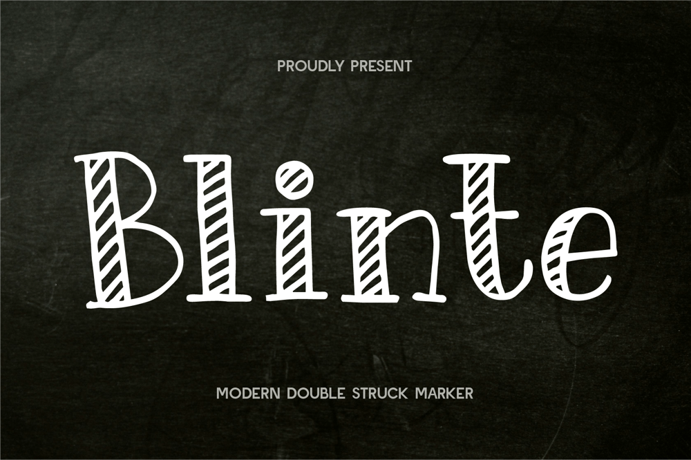CF Blinte font