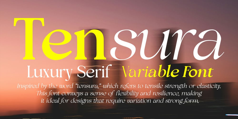 Tensura font