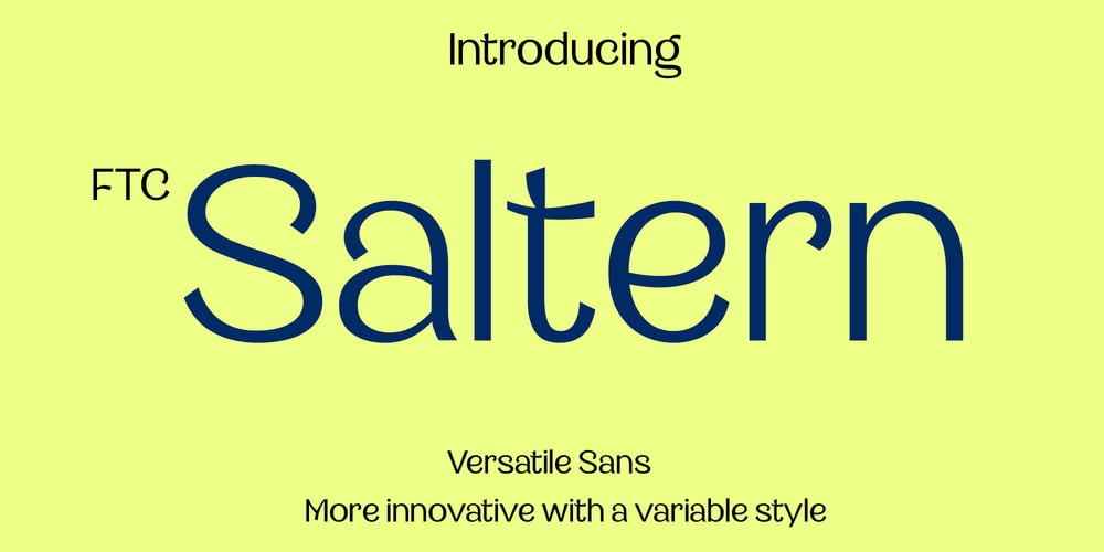Saltern font