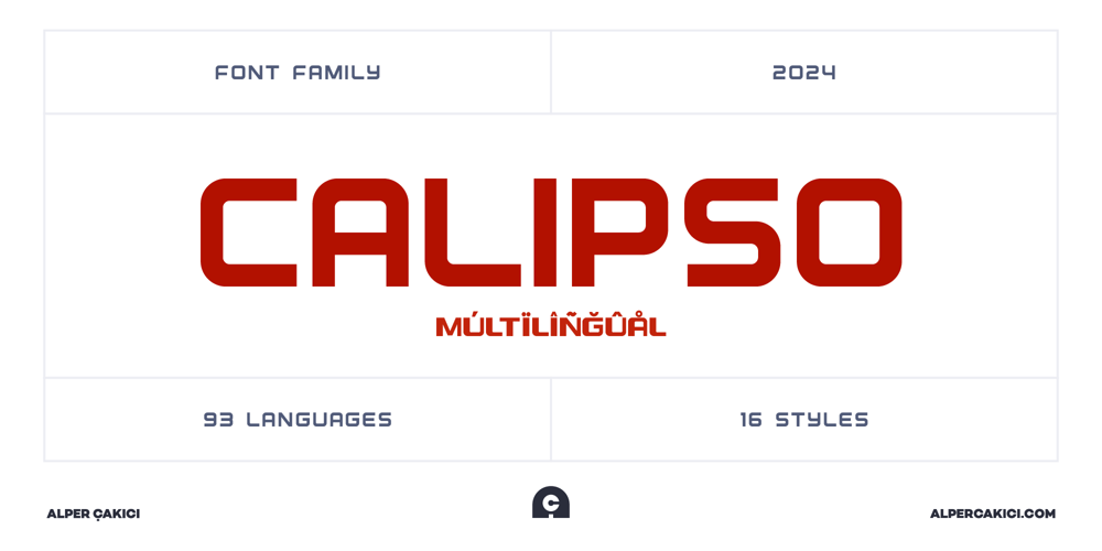 Calipso font