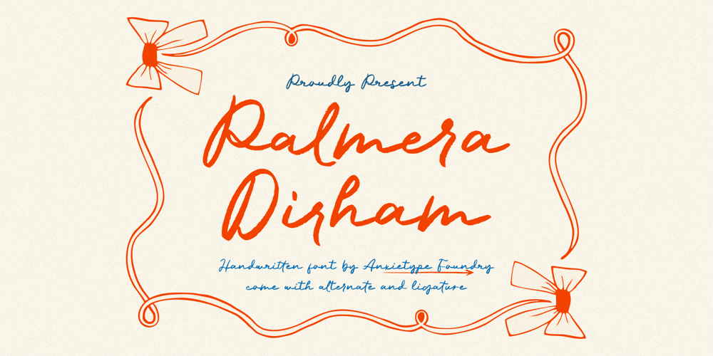 Palmera Dirham font