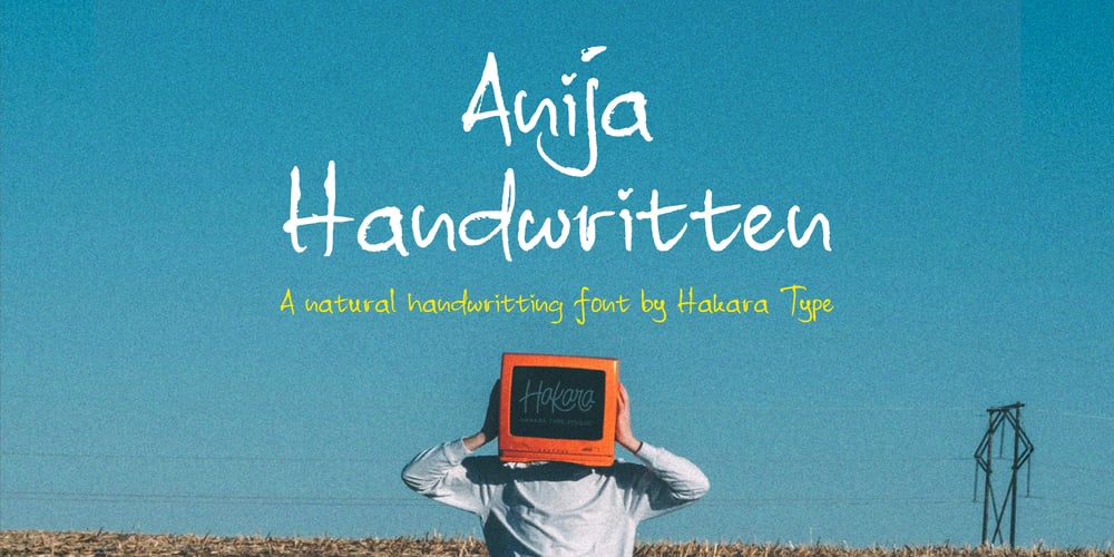 Anija font