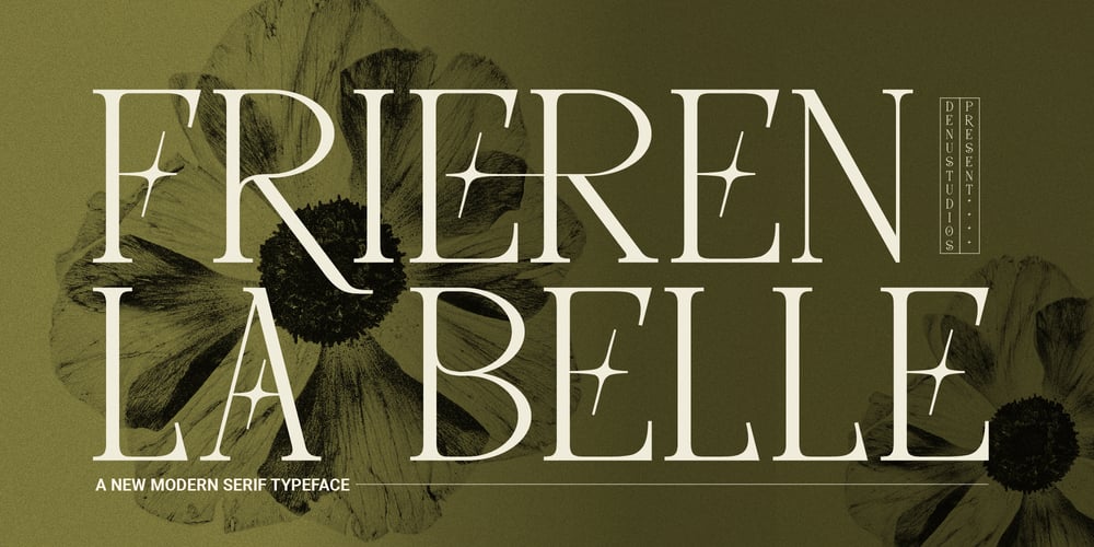 Frieren La Belle font