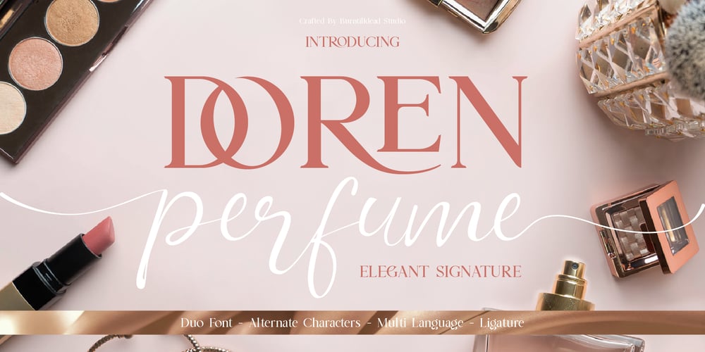 Doren Perfume font