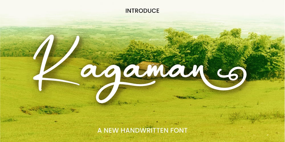 Kagaman font