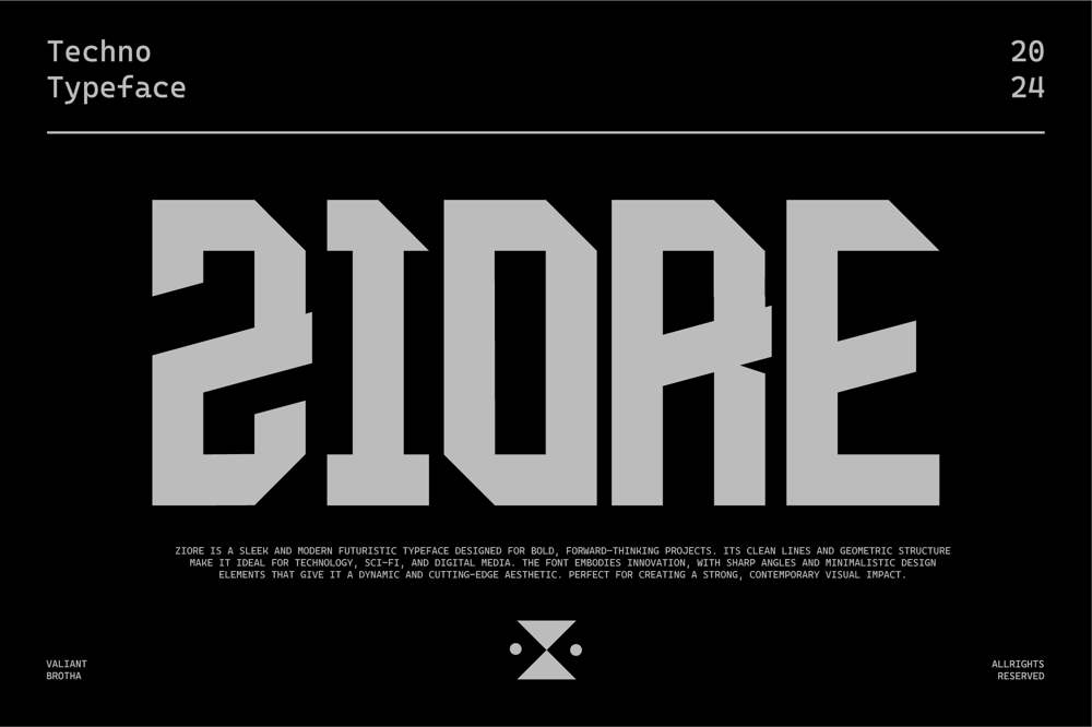Ziore font