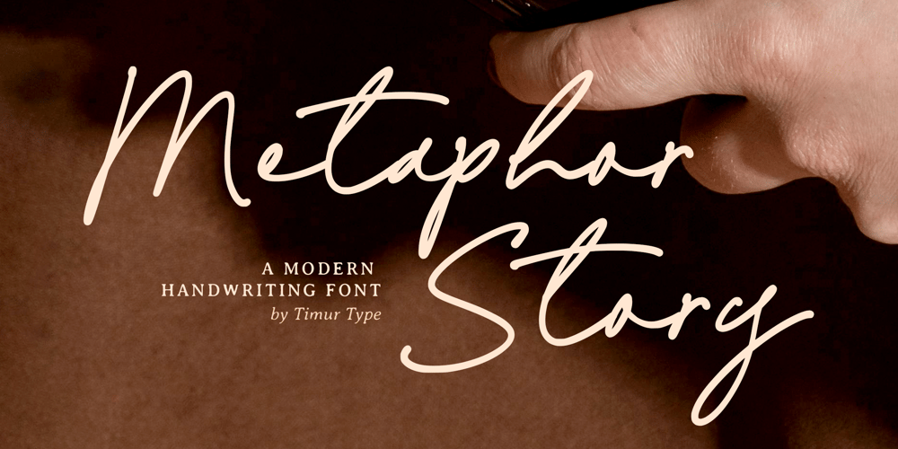 Metaphor Story font